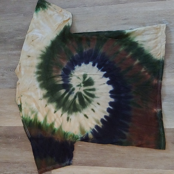 NWT North Carolina Tar Heel State Graphic Tie Dye T-Shirt Size L - Picture 3 of 5